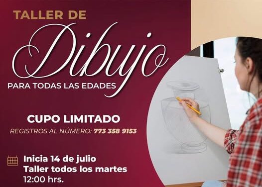 El gobierno de Atotonilco de Tula te invita a explorar tu talento en el Taller de Dibujo