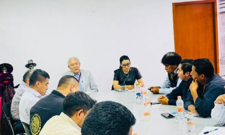 CAAMTROH participa en mesa de trabajo para dar seguimiento a compromisos con vecinos de Tlaltepoxco