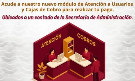 ¡Ponte al corriente y realiza tu pago de agua potable!