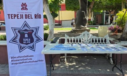 Secretaría de Seguridad fortalece acciones preventivas contra extorsiones y fraudes en Tepeji del Río