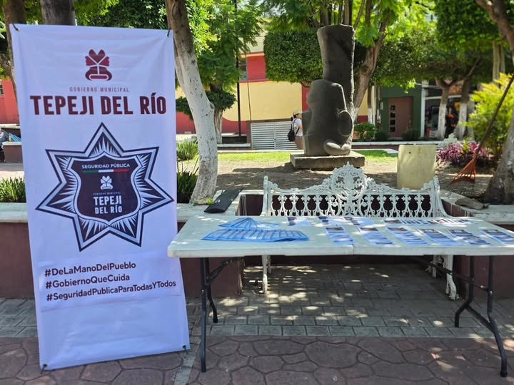 Secretaría de Seguridad fortalece acciones preventivas contra extorsiones y fraudes en Tepeji del Río