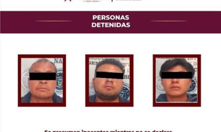 Mediante cateos, se detuvo a tres personas en posesión de narcóticos y fue desmantelado un centro de videovigilancia