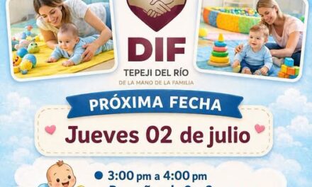DIF Tepeji del Río te invita a participar en el programa de Estimulación Temprana