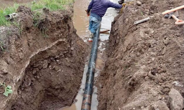 Concluyen trabajos de sustitución de linea de conducción en Tianguistengo