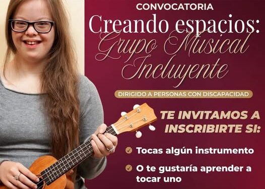 𝗖𝗢𝗡𝗩𝗢𝗖𝗔𝗧𝗢𝗥𝗜𝗔: «𝘾𝙧𝙚𝙖𝙣𝙙𝙤 𝙚𝙨𝙥𝙖𝙘𝙞𝙤𝙨: 𝙂𝙧𝙪𝙥𝙤 𝙈𝙪𝙨𝙞𝙘𝙖𝙡 𝙄𝙣𝙘𝙡𝙪𝙮𝙚𝙣𝙩𝙚»
