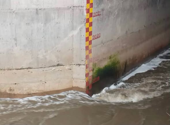 Supervisan niveles del Río Tula
