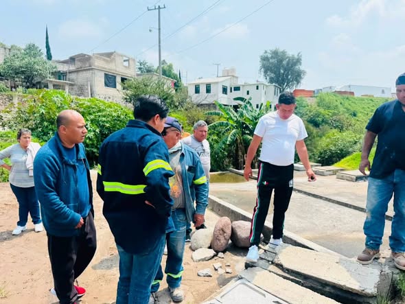 CAAMTROH fortalece el diálogo con la ciudadanía para atender necesidades de infraestructura sanitaria en Santa Ana Azcapotzaltongo