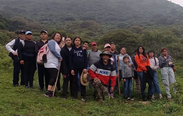 Habitantes de Atotonilco de Tula conocen la riqueza natural e histórica del municipio durante las rutas de senderismo