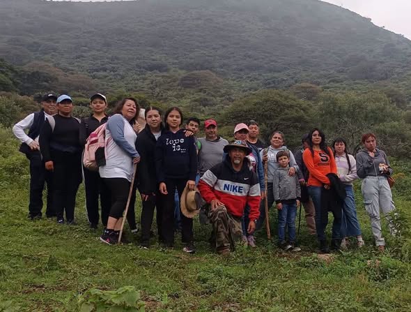Habitantes de Atotonilco de Tula conocen la riqueza natural e histórica del municipio durante las rutas de senderismo