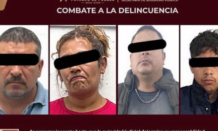 Aseguran a cuatro personas por narcomenudeo y robo en Tula de Allende, Actopan y Tizayuca
