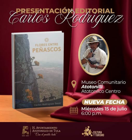 𝗡𝗨𝗘𝗩𝗔 𝗙𝗘𝗖𝗛𝗔: 𝗣𝗿𝗲𝘀𝗲𝗻𝘁𝗮𝗰𝗶𝗼́𝗻 𝗲𝗱𝗶𝘁𝗼𝗿𝗶𝗮𝗹 en Atotonilco de Tula
