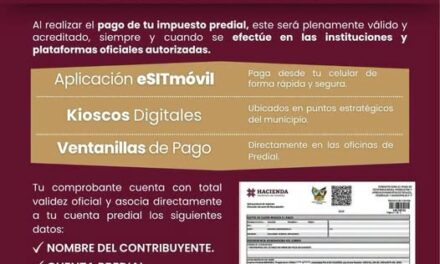 En Tula de Allende tu pago del impuesto predial es seguro y válido