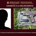 SSPH detiene a presunto homicida