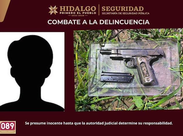 SSPH detiene a presunto homicida