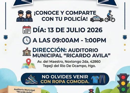 Ciudad Policía llega a Tepeji del Río