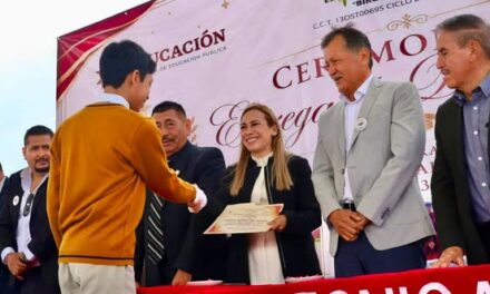 Gobierno Municipal acompaña la clausura de la Generación 2023–2026 de la Escuela Secundaria Técnica No. 64 “Brigitta Leander”