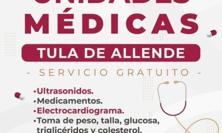 Recuerda que la Unidad Médica de Pemex, estará dando servicio este jueves en la colonia San José