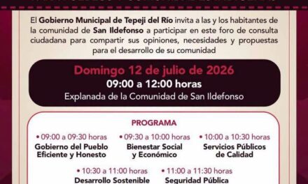 Realizarán Foro de Consulta para Pueblos y Comunidades Indígenas de Tepeji del Río