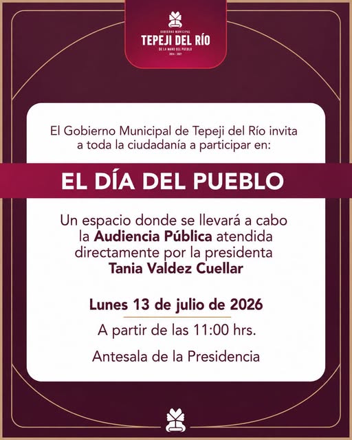 Se lleva a cabo una nueva jornada de «El Día del Pueblo» en Tepeji del Río