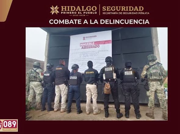 SSPH asegura hidrocarburo, droga y vehículos con reporte de robo durante operativo en Tlaxcoapan