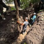 CAAMTROH atiende reporte de fuga de agua en San Mateo