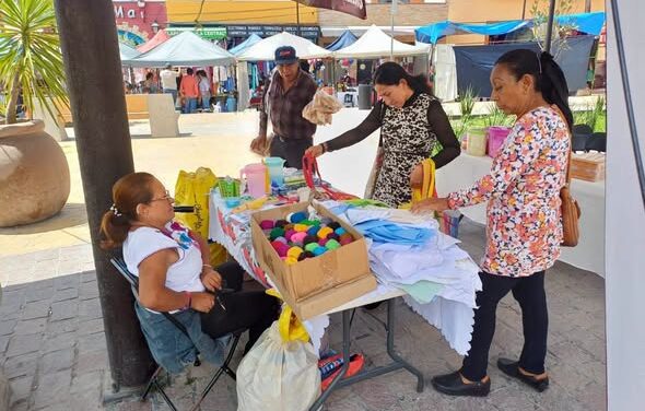 Impulsan la inclusión y el comercio local con el Mercadito Inclusivo en Atotonilco de Tula