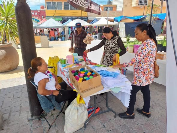Impulsan la inclusión y el comercio local con el Mercadito Inclusivo en Atotonilco de Tula