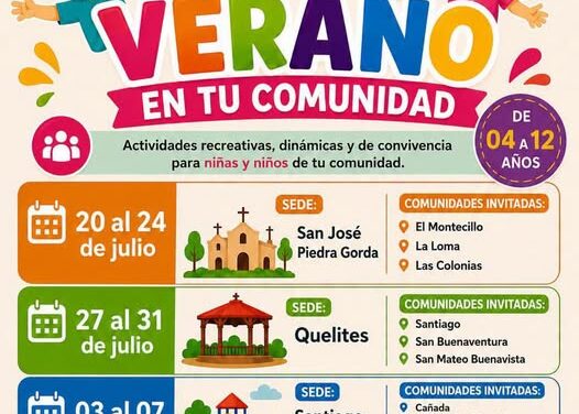 Organizan «Semana de verano en tu comunidad» en Tepeji del Río