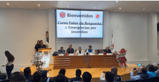 Inicia Curso/Taller “Atención de emergencias por incendios” en Tepeji del Río