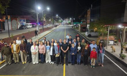 Entregan rehabilitación de la calle Tulipanes en El Salitre con inversión superior a 5.3 millones de pesos
