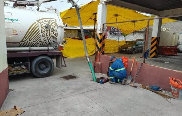 La Comisión de Agua y Alcantarillado de Tepeji del Río fortalece el mantenimiento de la red sanitaria
