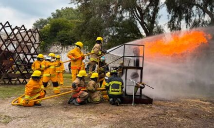 Concluye con éxito el Curso–Taller de Atención de Emergencias por Incendios en Tepeji del Río