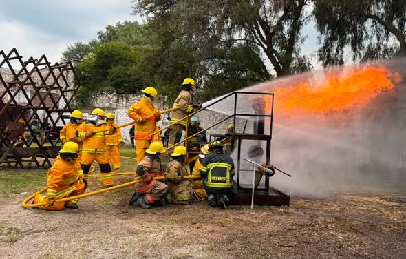 Concluye con éxito el Curso–Taller de Atención de Emergencias por Incendios en Tepeji del Río