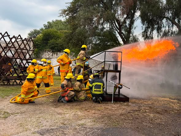 Concluye con éxito el Curso–Taller de Atención de Emergencias por Incendios en Tepeji del Río