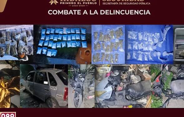 Tras dos cateos, SSPH desactiva dos centros de venta de droga en Actopan