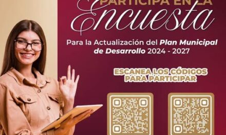 Convocan a ciudadanía de Atotonilco de Tula a participar en encuesta para actualizar el Plan Municipal de Desarrollo 2024-2027