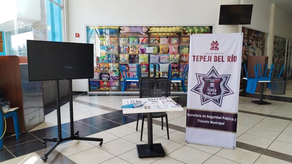 Seguridad Pública de Tepeji del Río promueve campaña contra delitos cibernéticos