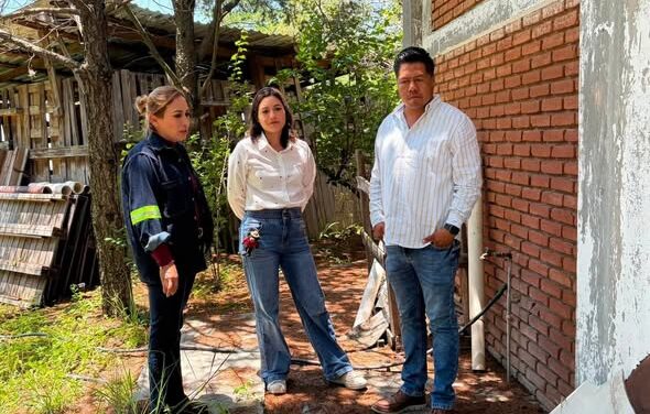 Alcaldesa Tania Valdez supervisa la Casa del Adulto Mayor para identificar necesidades de mejora