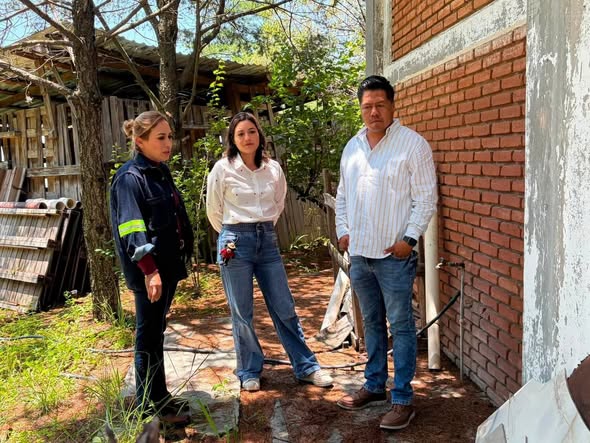 Alcaldesa Tania Valdez supervisa la Casa del Adulto Mayor para identificar necesidades de mejora