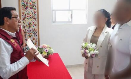 SSPH fortalece la reinserción social con registro de nacimiento y matrimonio en Cereso de Pachuca