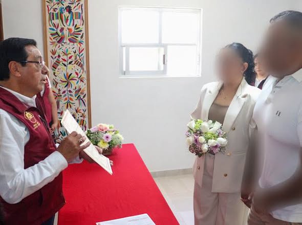 SSPH fortalece la reinserción social con registro de nacimiento y matrimonio en Cereso de Pachuca