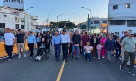 Rehabilitan avenida Sur de la colonia UHP en Tula de Allende tras años de abandono