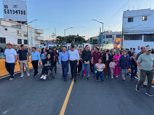 Rehabilitan avenida Sur de la colonia UHP en Tula de Allende tras años de abandono