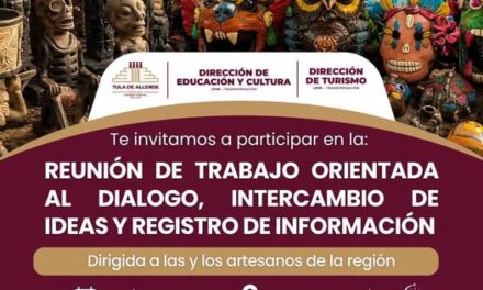 Gobierno de Tula de Allende convoca a artesanos a mesa de trabajo para fortalecer el sector