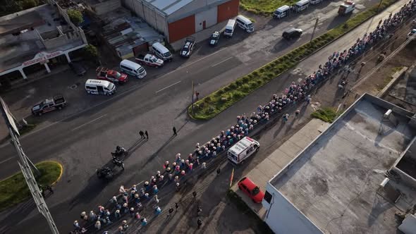 Tepeji del Río brinda atención y seguridad a 18 mil 600 peregrinas durante su paso hacia el Tepeyac