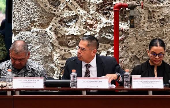 Gabinete de Seguridad de Hidalgo presenta resultados en la 6ta. Reunión de Coordinación Interestatal de Paz y Seguridad