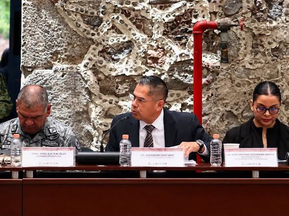Gabinete de Seguridad de Hidalgo presenta resultados en la 6ta. Reunión de Coordinación Interestatal de Paz y Seguridad