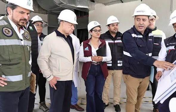 Supervisan avance del nuevo Hospital General de Zona No. 5 del IMSS en Hidalgo