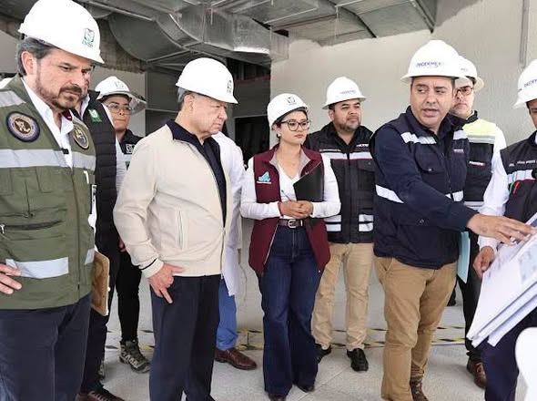 Supervisan avance del nuevo Hospital General de Zona No. 5 del IMSS en Hidalgo