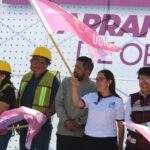 Inicia construcción de drenaje sanitario y línea de agua potable en la localidad de Texas